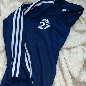 Blue Adidas crewneck
